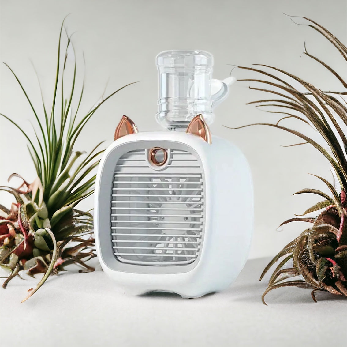 Ventilador eléctrico portátil con AC